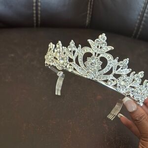 Elegant Silver Tiara for Women